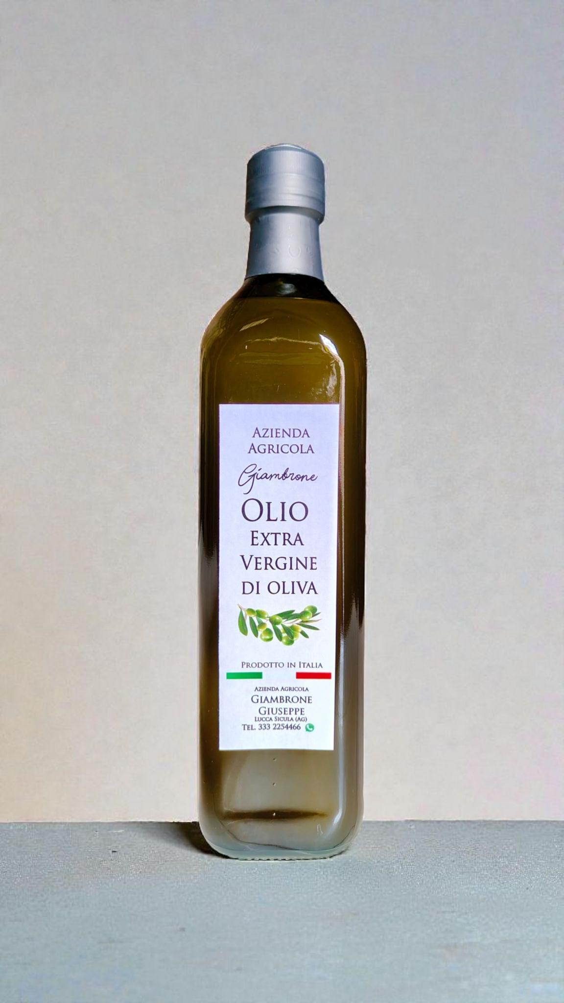 Organic Sicilian Extra Virgin Olive Oil — 750ml (2025 Harvest)